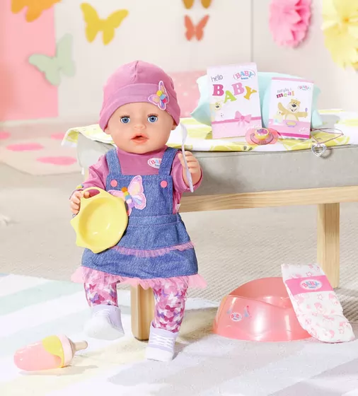 Кукла Baby Born серии Нежные объятия" - Джинсовый Лук" - 831298_4.jpg - № 4
