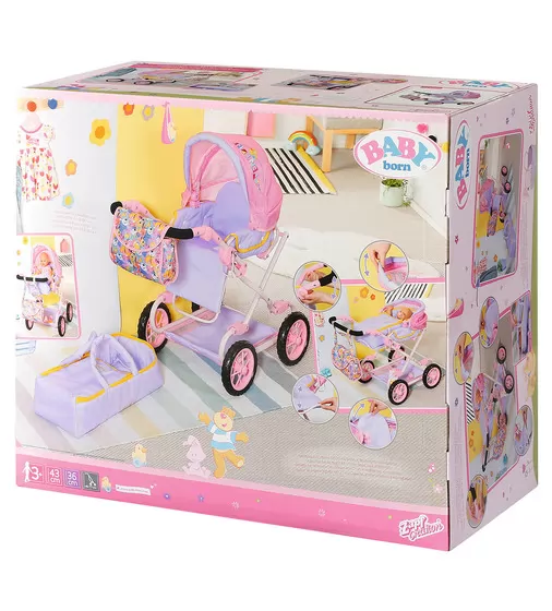 Коляска для куклы BABY born - Делюкс S2 - 828649_12.jpg - № 12