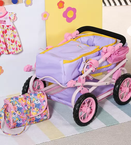Коляска для куклы BABY born - Делюкс S2 - 828649_4.jpg - № 4