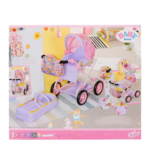 Коляска для куклы BABY born - Делюкс S2 - 828649_11.jpg - № 11