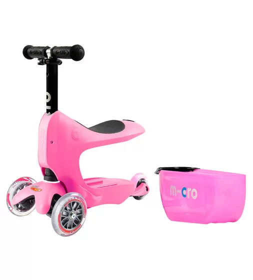 Самокат Micro серии Mini2go Deluxe Plus" - Розовый" - MMD033_7.jpg - № 7
