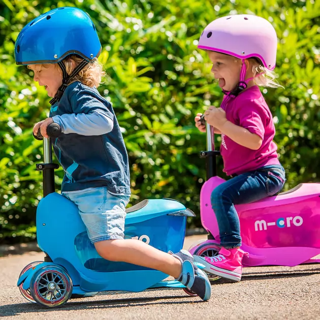 Самокат Micro серии Mini2go Deluxe Plus" - Розовый"