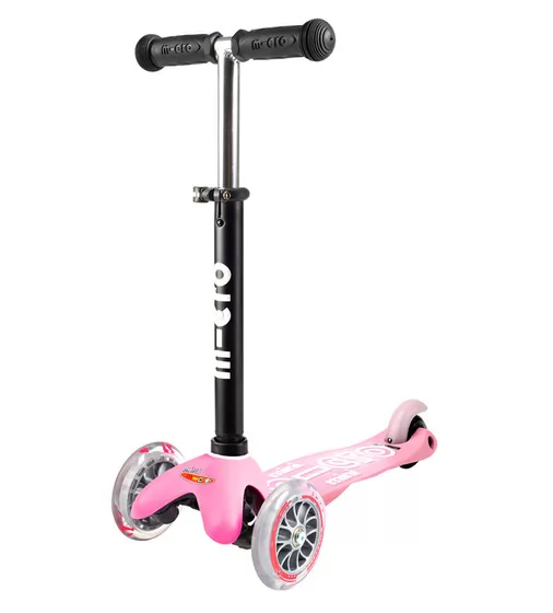 Самокат Micro серии Mini2go Deluxe Plus" - Розовый" - MMD033_10.jpg - № 10