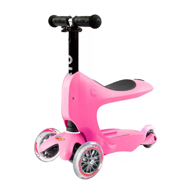 Самокат Micro серии Mini2go Deluxe Plus" - Розовый"