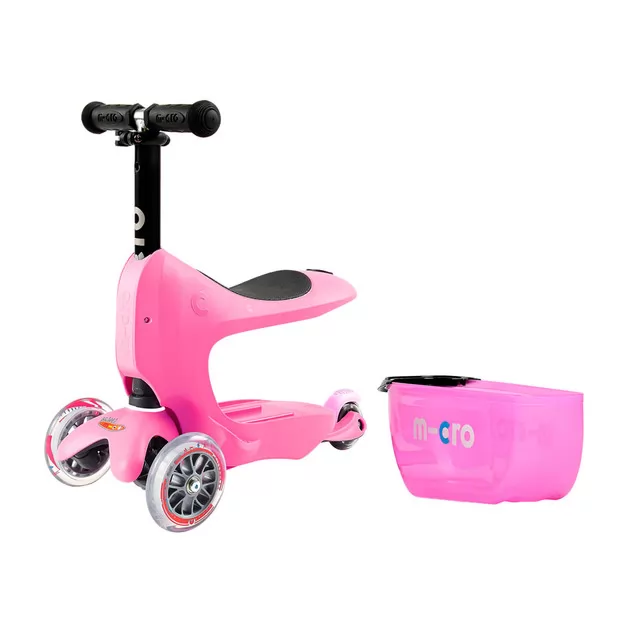 Самокат Micro серии Mini2go Deluxe Plus" - Розовый"