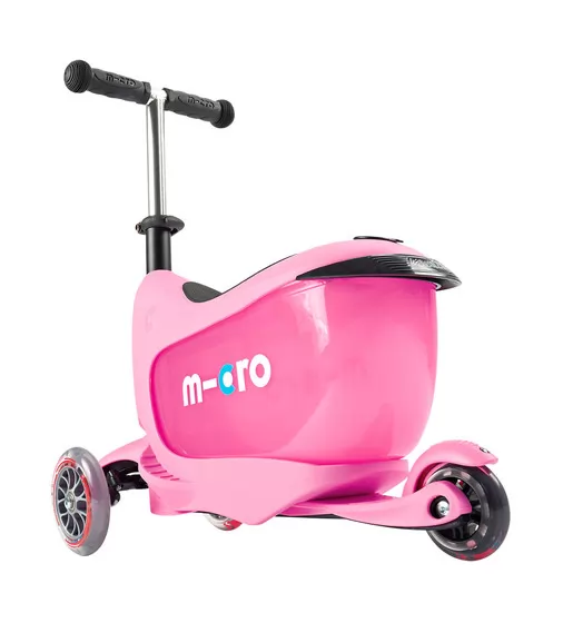 Самокат Micro серии Mini2go Deluxe Plus" - Розовый" - MMD033_4.jpg - № 4