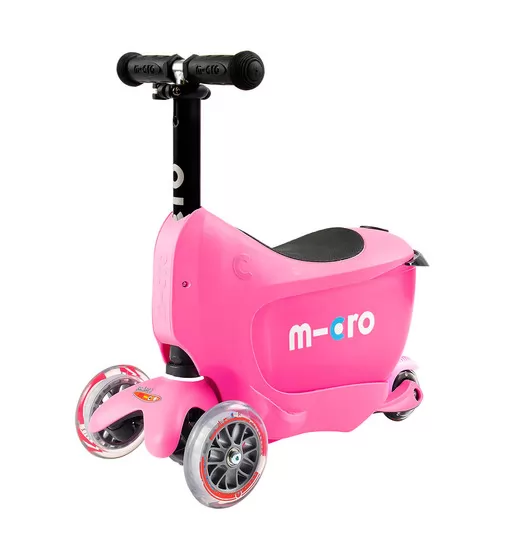Самокат Micro серии Mini2go Deluxe Plus" - Розовый" - MMD033_2.jpg - № 2