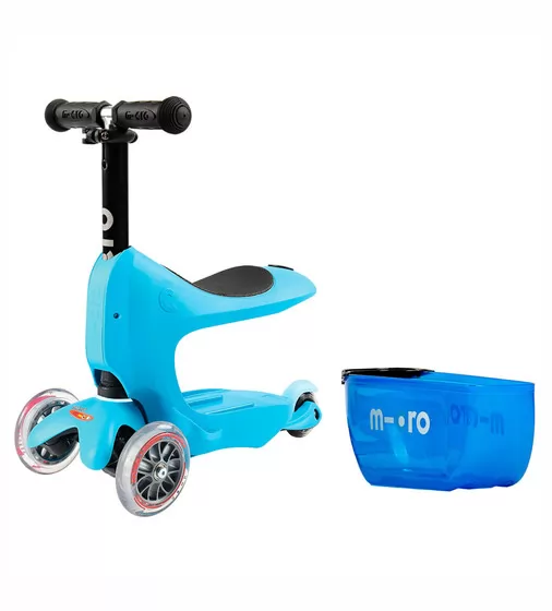 Самокат Micro серии Mini2go Deluxe Plus" - Голубой" - MMD034_7.jpg - № 7