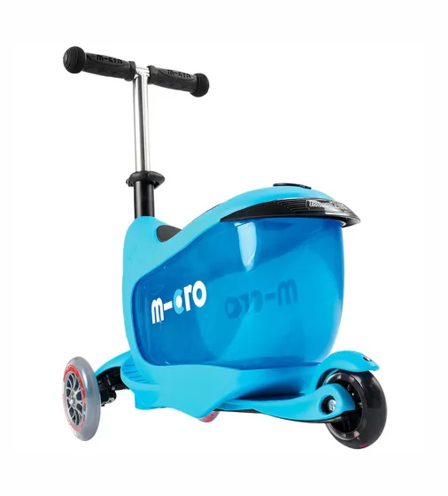 Самокат Micro серии Mini2go Deluxe Plus" - Голубой" - MMD034_3.jpg - № 3