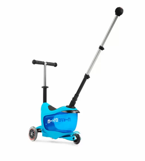 Самокат Micro серии Mini2go Deluxe Plus" - Голубой" - MMD034_5.jpg - № 5