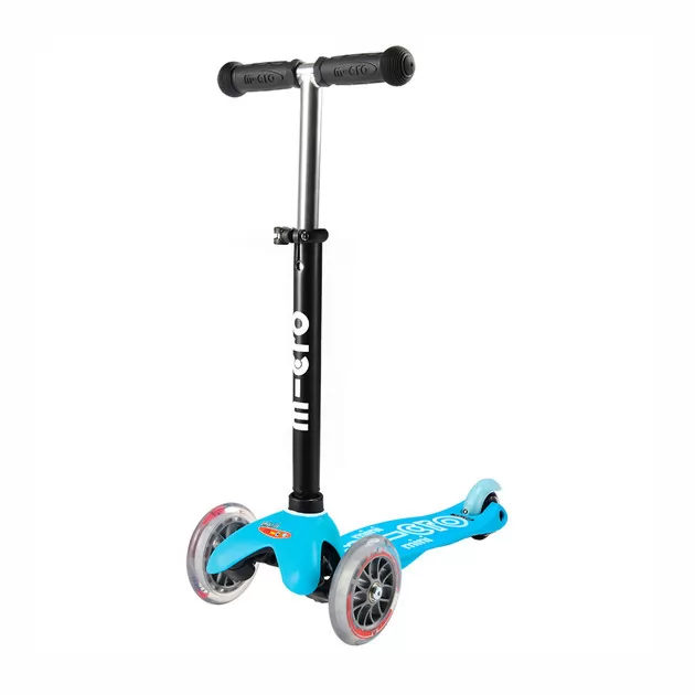 Самокат Micro серии Mini2go Deluxe Plus" - Голубой"