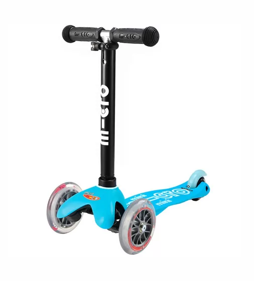 Самокат Micro серии Mini2go Deluxe Plus" - Голубой" - MMD034_9.jpg - № 9