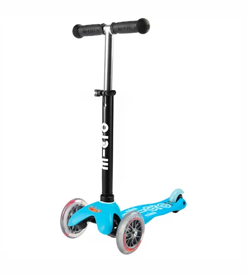 Самокат Micro серии Mini2go Deluxe Plus" - Голубой" - MMD034_10.jpg - № 10