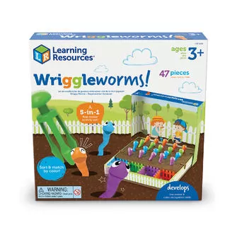 Обучающий игровой набор-сортер Learning Resources - Поймай червячка