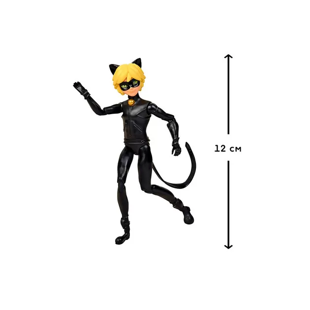 Кукла-мальчик  Леди Баг и Супер-Кот" S2 - Супер-Кот (13 cm)"