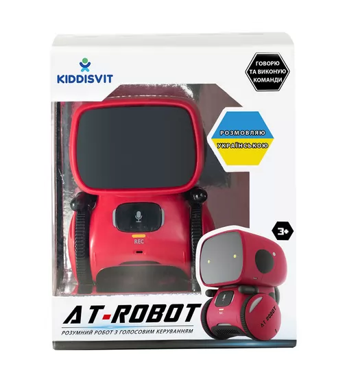 Интеракт. робот с голосовым управлением – AT-Rоbot (красн., укр.) - AT001-01-UKR_10.jpg - № 10