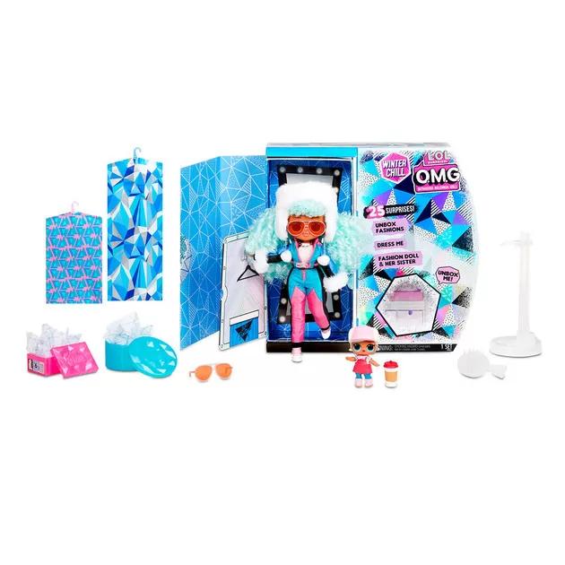 Игровой набор с куклой L.O.L. Surprise! серии O.M.G Winter Chill" – Ледяная Леди"