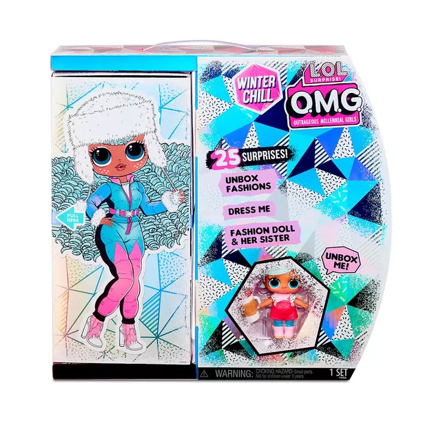 Игровой набор с куклой L.O.L. Surprise! серии O.M.G Winter Chill" – Ледяная Леди"