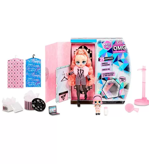 Игровой набор с куклой L.O.L. Surprise! серии O.M.G Winter Chill" - Леди-Стайл" - 570264_5.jpg - № 5