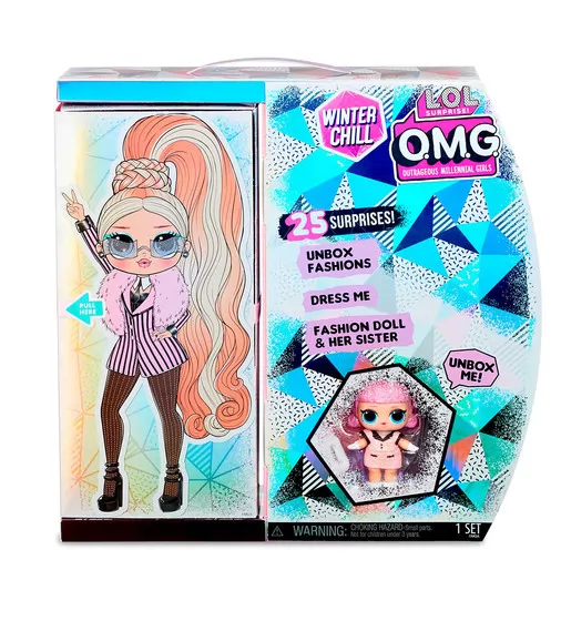 Игровой набор с куклой L.O.L. Surprise! серии O.M.G Winter Chill" - Леди-Стайл" - 570264_3.jpg - № 3