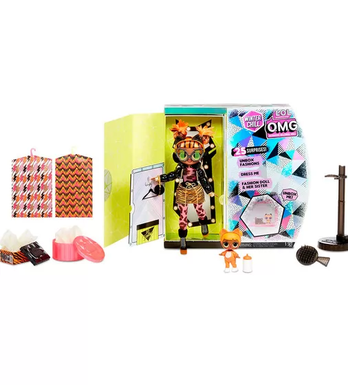 Игровой набор с куклой L.O.L. Surprise! серии O.M.G Winter Chill" – Леди-Китти" - 570271_5.jpg - № 5