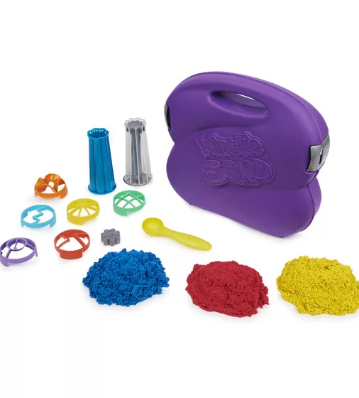 Набор песка для детского творчества - KINETIC SAND ВЕСЕЛЫЕ ВИХРИ (907 g песка, аксесс.) - 71484_9.jpg - № 9
