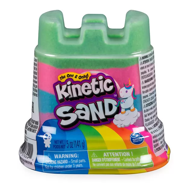 Песок для детского творчества - KINETIC SAND МИНИ-КРЕПОСТЬ (разноцветный, 141 g)
