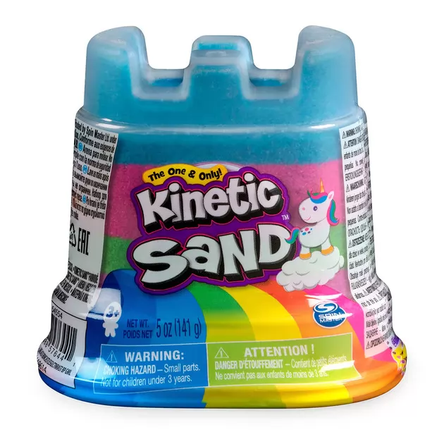 Песок для детского творчества - KINETIC SAND МИНИ-КРЕПОСТЬ (разноцветный, 141 g)
