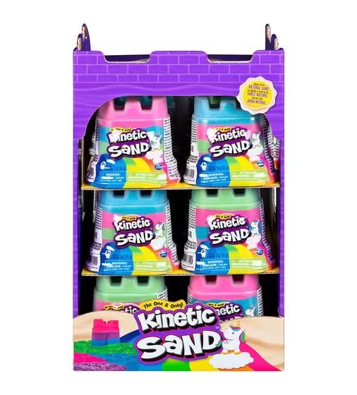 Песок для детского творчества - KINETIC SAND МИНИ-КРЕПОСТЬ (разноцветный, 141 g) - 71477_9.jpg - № 9