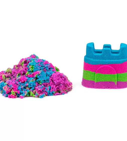 Песок для детского творчества - KINETIC SAND МИНИ-КРЕПОСТЬ (разноцветный, 141 g) - 71477_5.jpg - № 5