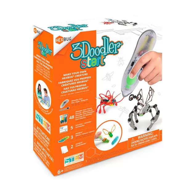 3D-ручка 3Doodler Start для детского творчества - Hexbug