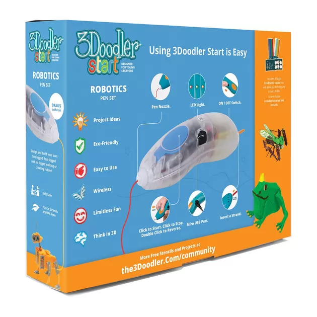 3D-ручка 3Doodler Start для детского творчества - Роботехника