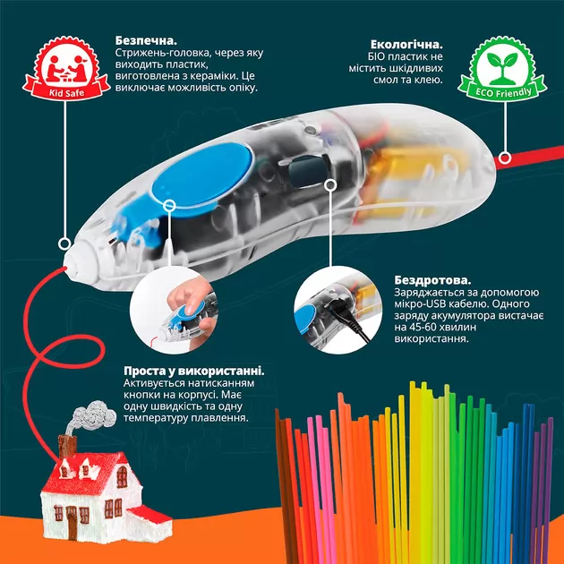 3D-ручка 3Doodler Start для детского творчества - Роботехника