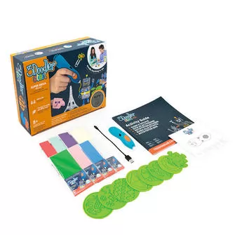 3D-ручка 3Doodler Start для детского творчества - МЕГАКРЕАТИВ (192 стержня, 8 шаблонов)