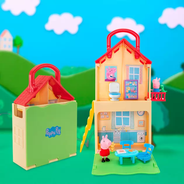 Игровой набор Peppa серии Раскладывай и Играй" - Дом Пеппы"