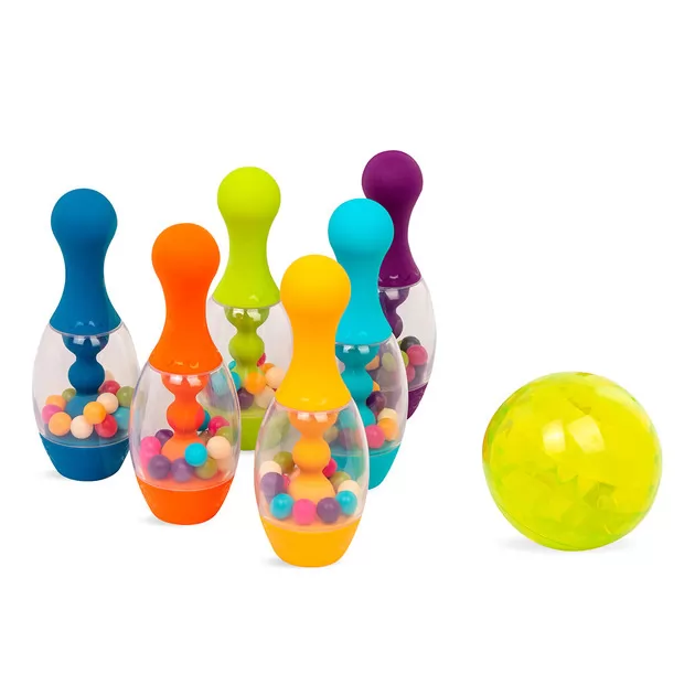 Игровой набор - Сверкающий боулинг (красный)