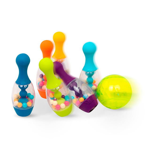 Игровой набор - Сверкающий боулинг (красный)