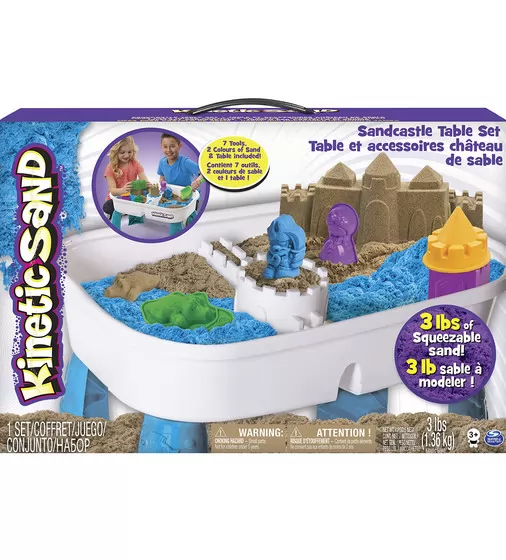 Набор песка для детского творчества - KINETIC SAND TABLE с двумя видами песка - 71433_1.jpg - № 1
