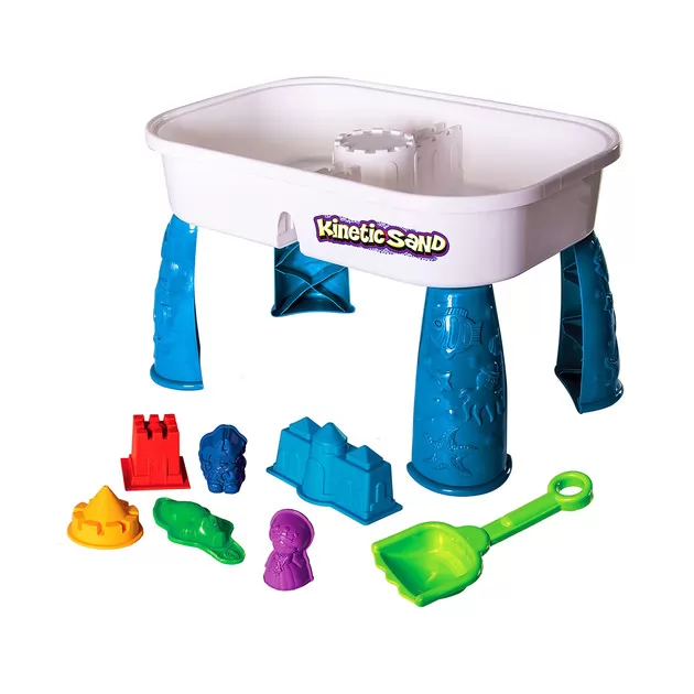 Набор песка для детского творчества - KINETIC SAND TABLE с двумя видами песка