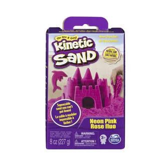 Песок Для Детского Творчества - Kinetic Sand Neon (Розовый)