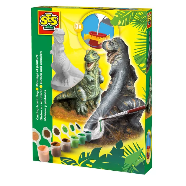 Набор Для Создания Гипсовой Фигурки – T-Rex