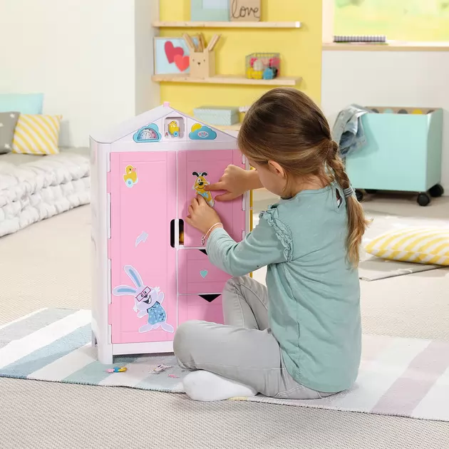 Игровой набор BABY born - Гардероб с уточкой и прогнозом погоды