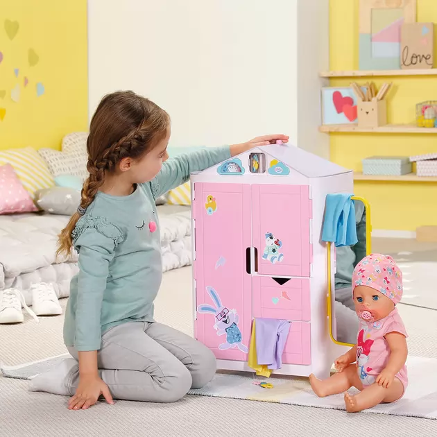Игровой набор BABY born - Гардероб с уточкой и прогнозом погоды