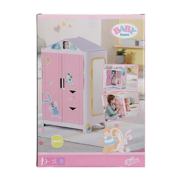 Игровой набор BABY born - Гардероб с уточкой и прогнозом погоды