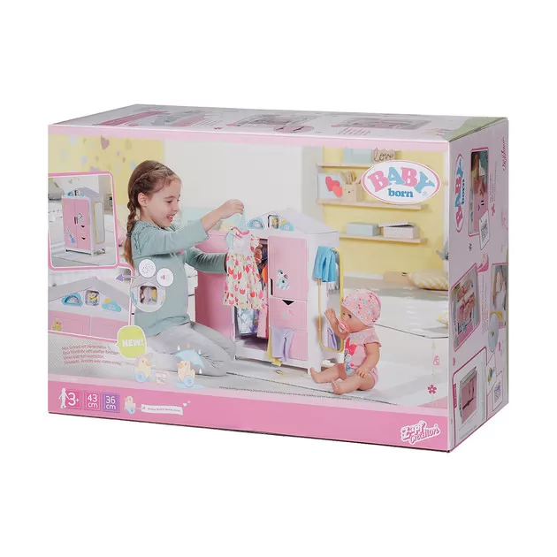 Игровой набор BABY born - Гардероб с уточкой и прогнозом погоды