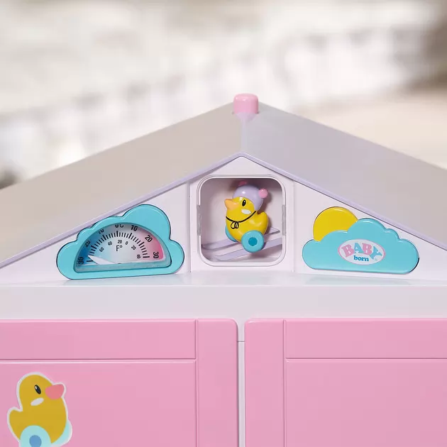 Игровой набор BABY born - Гардероб с уточкой и прогнозом погоды