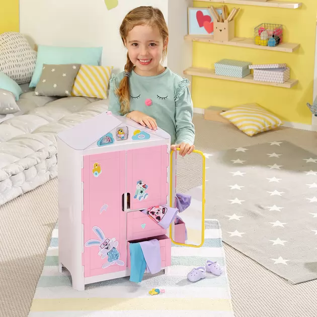 Игровой набор BABY born - Гардероб с уточкой и прогнозом погоды