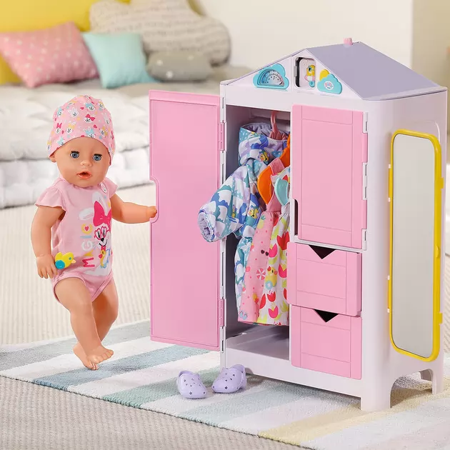 Игровой набор BABY born - Гардероб с уточкой и прогнозом погоды