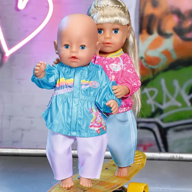 Набор одежды для куклы BABY born - Кэжуал сестрички (розовый)