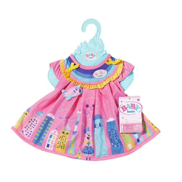 Одежда для куклы BABY born - Милое платье (розовое)